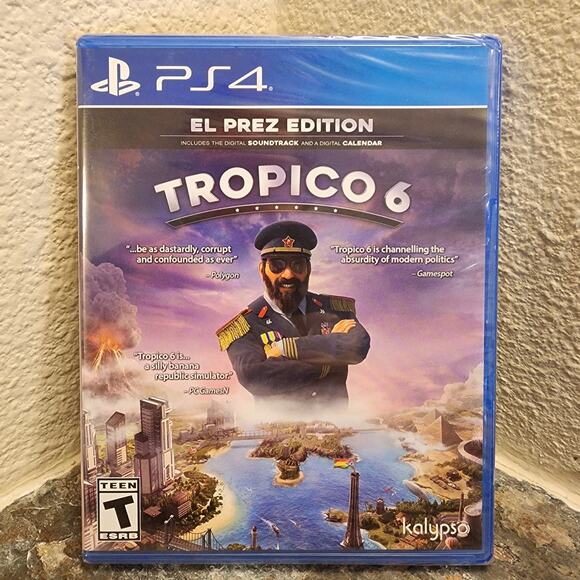 Game - Tropico 6 [El Prez Edition] (NEW) - PS4 - Picture 1 of 4